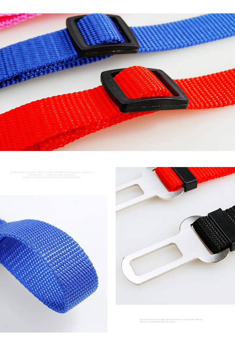 Arvello™ SafeRide Adjustable Pet Car Seat Belt – 5 Colors