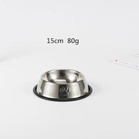 Arvello™ Stainless Steel Dog Bowl – 6 Sizes | Non-Slip Base
