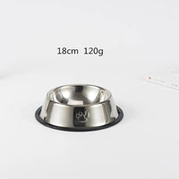 Arvello™ Stainless Steel Dog Bowl – 6 Sizes | Non-Slip Base