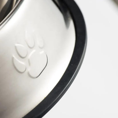 Arvello™ Stainless Steel Dog Bowl – 6 Sizes | Non-Slip Base
