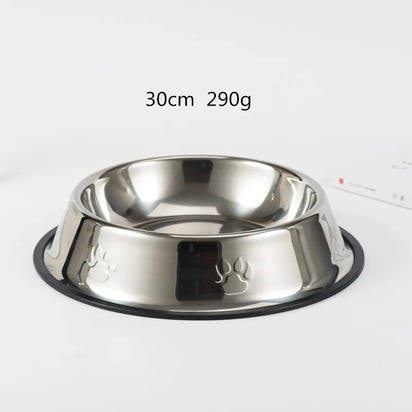 Arvello™ Stainless Steel Dog Bowl – 6 Sizes | Non-Slip Base