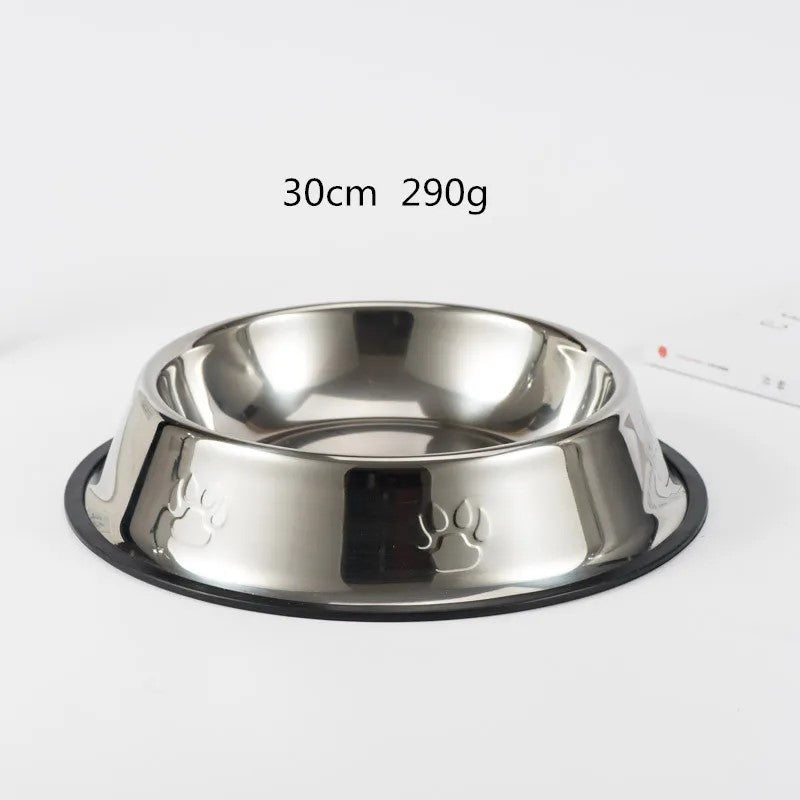 Arvello™ Stainless Steel Dog Bowl – 6 Sizes | Non-Slip Base