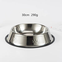 Arvello™ Stainless Steel Dog Bowl – 6 Sizes | Non-Slip Base