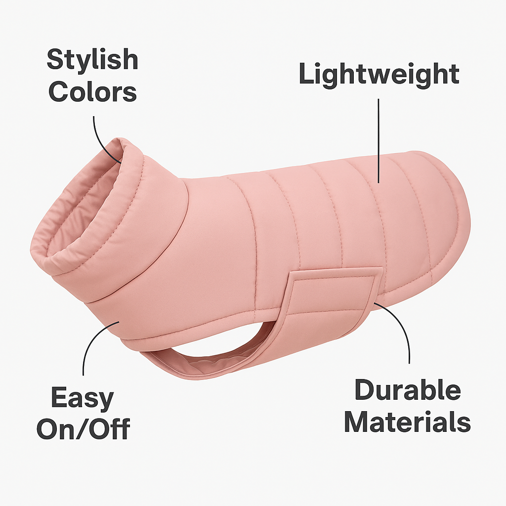 Arvello™ ThermoShield Elite Waterproof Dog Coat for Winter